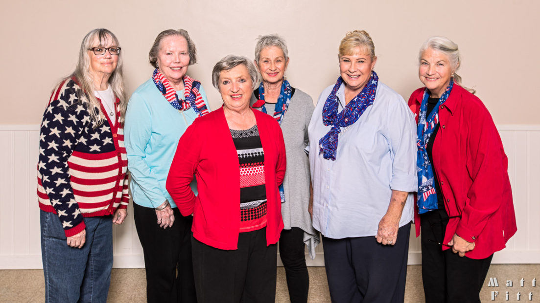 Officers of the Costa Mesa Women's Club 2019